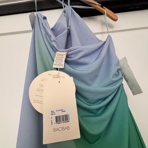 NWT Baobab Blake Maxi Dress in Wines - Picture 4 of 7